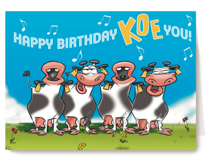happy birthday koe you