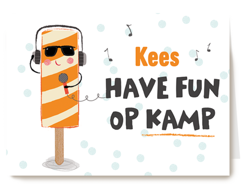 Ijs have fun op kamp