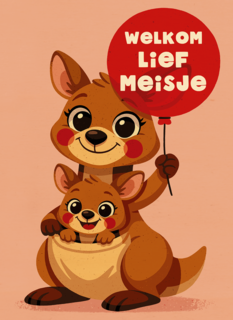 Geboorte Welkom Lief Meisje