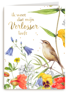pasen kaart christelijk marjolein bastin vogel