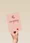 Valentijnsdagkaart hip You are everything