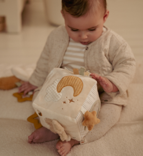 Little Dutch Activiteitenkubus Newborn Naturals