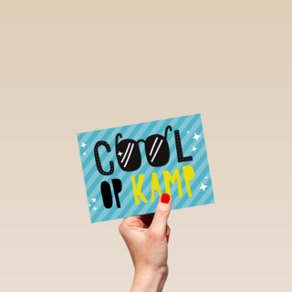 cool op kamp zonnebril