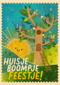 Kinderpostzegels - Huisje boompje feestje!