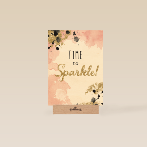 watercolor time to sparkle