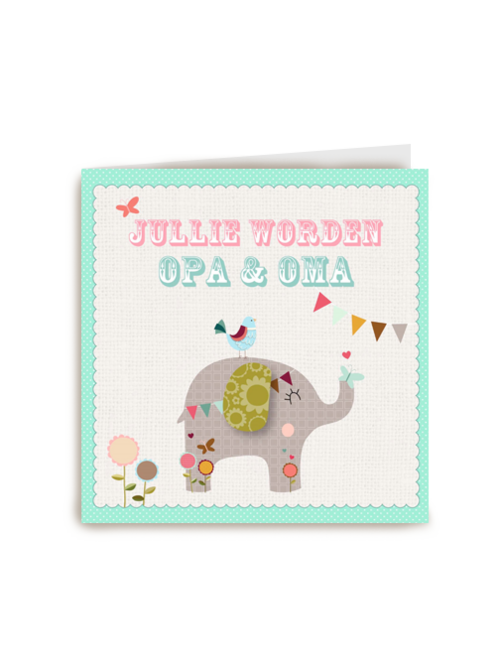 olifant jullie worden opa en oma