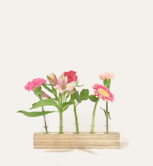 Brievenbuspakket Vaasjes Pink