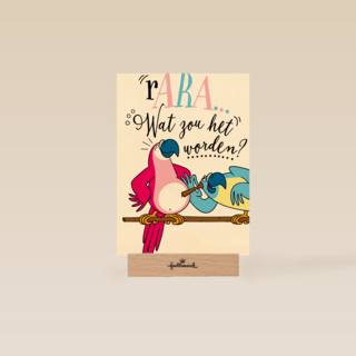 zwangerschapskaart rara wat zou het worden