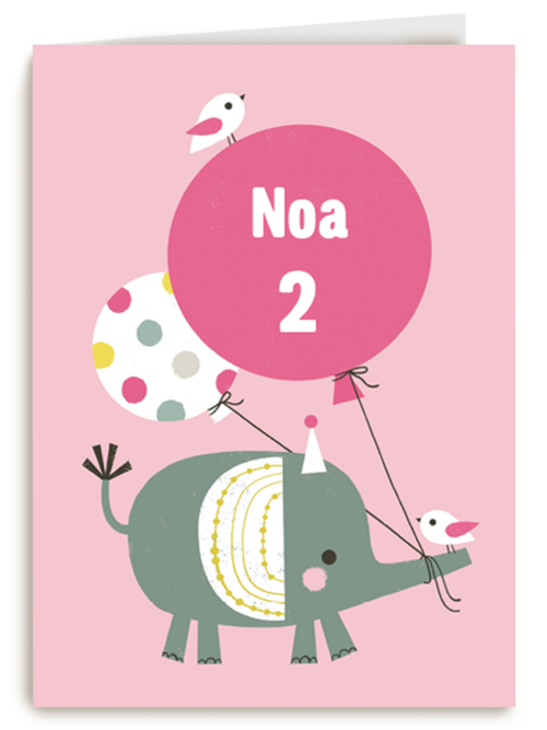 olifant met ballon
