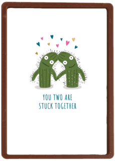 You two are stuck together