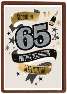 leeftijd vijfenzestig gefeliciteerd hartelijk