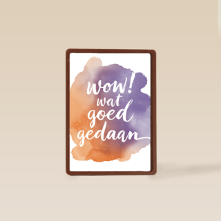 watercolor wowww wat goed gedaan