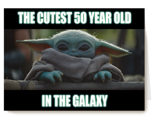 Star Wars The cutest 50 year old in the galaxy