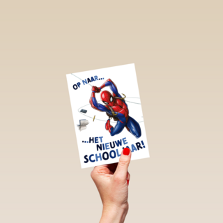 Op naar het nieuwe schooljaar met Spiderman
