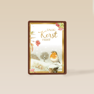 Klassieke kerstkaart