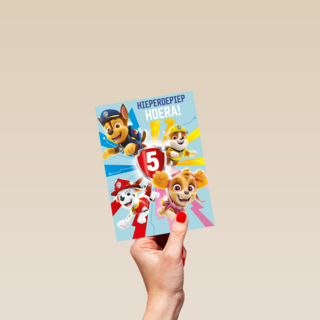 Paw Patrol hieperdepiep hoera