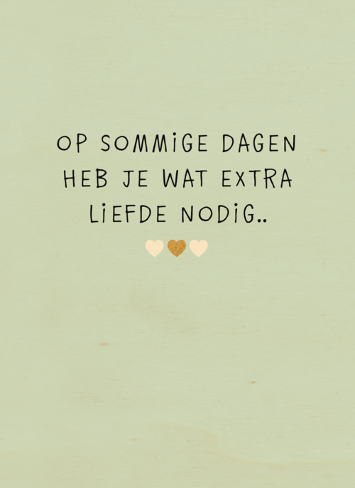 vaderdag kaart hip op sommige dagen heb je wat extra liefde nodig