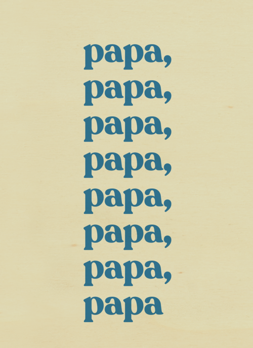 vaderdag kaart andc papa papa