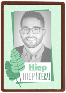 hiep hiep hoera blaadjes