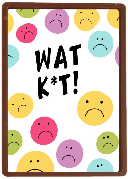 Gezakt kaart smilies