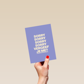 AndC Sorry vergeef je me