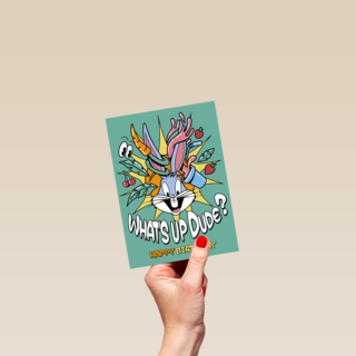 whats up dude van bugs bunny
