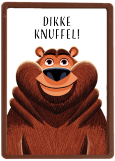 kaart dikke knuffel beer folio