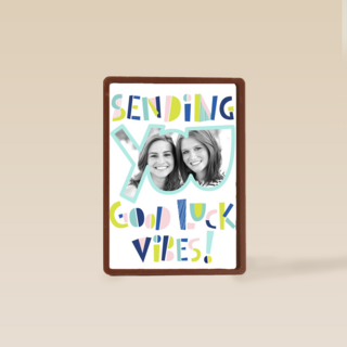 sending you good luck vibes met foto