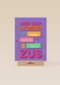 hippe verjaardagskaart voor een zus
