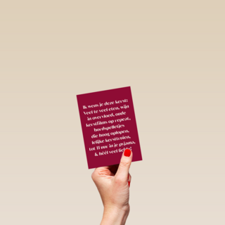 Ik wens je deze kerst andC