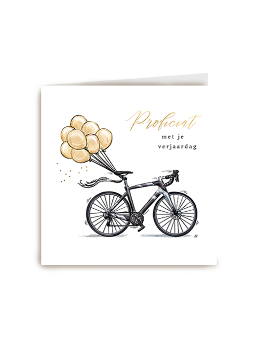 Anna Wijnands Proficiat fiets