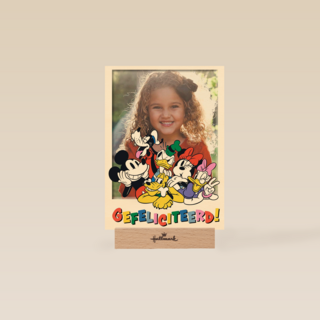 Mickey and Friends foto verjaardagskaart