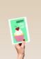 Verjaardagskaart Happy Cake Day Cupcake