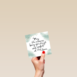 sterkte may the memories bring you strength