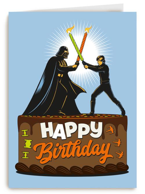 Star Wars Darth Vader verjaardagstaart