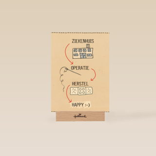 ziekenhuis operatie herstel happy