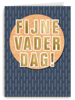 vaderdag kaart klassiek patroon fijne vaderdag