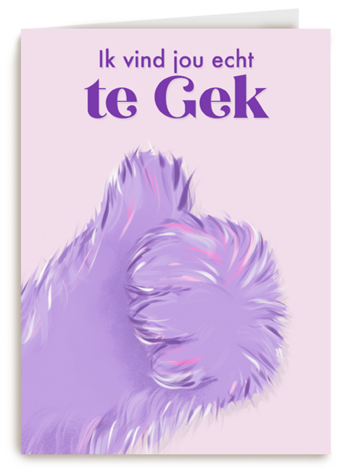 Tek gek Fluffy Hand