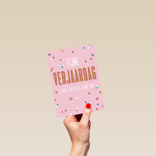 verjaardag kaart vrouw fijne verjaardag geniet van deze leuke dag