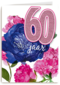 deze bloemen zijn voor je 60ste verjaardag