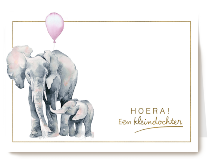 olifanten met ballon