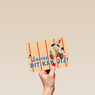 Pinocchio succes kaart dit kan jij