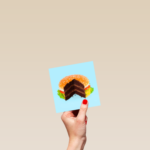 chocolade hamburger