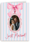 Just Married Fotokaart Strik