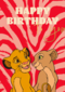Happy Birthday Lion King