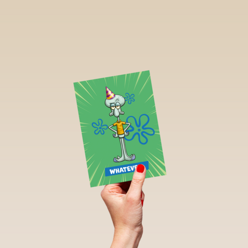 Spongebob Octo Whatever birthday