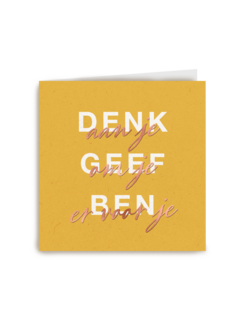 Sterktekaart Denk aan jou