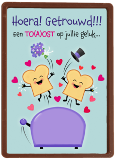 Toast op jullie huwelijk