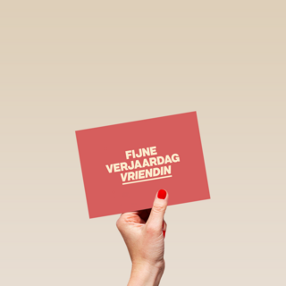 verjaardagskaart vrouw hip fijne verjaardag vriendin