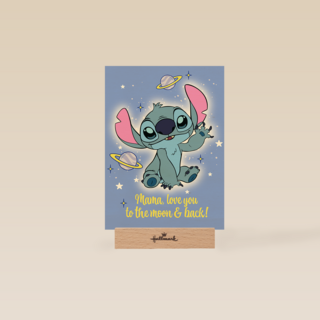 Stitch Mama Love You Moon 